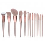 Pensule de Make-up 13 bucati Purple-Nude Profesionale MKB16